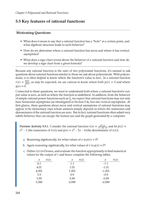 Active Preparation for Calculus - Page 268